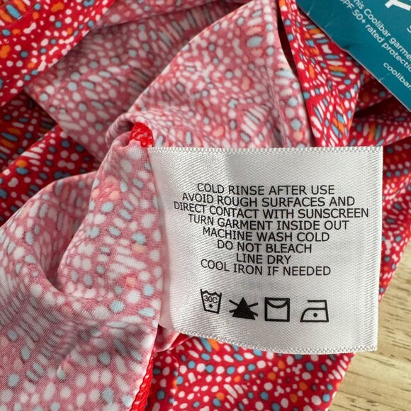 Coolibar Big Wave Swim Skort Womens XL Printed Multicolored NWT SS-1892 - Picture 12 of 12